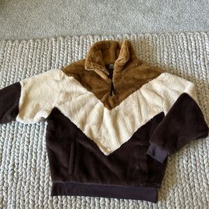 *SOLD* ASOS Men Faux Fur Quarter Zip